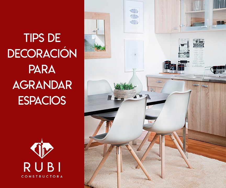 Tips de Decoración para agrandar espacios